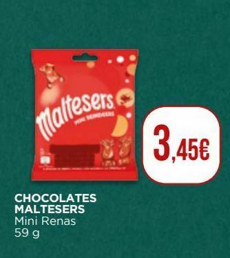 El Corte Inglés Chocolates maltesers promoção