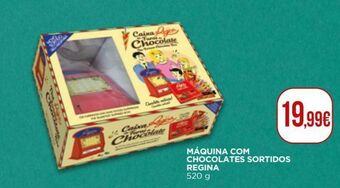 El Corte Inglés Chocolates regina promoção