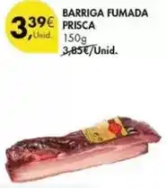 Pingo Doce Prisca - barriga fumada promoção
