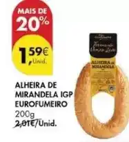 Pingo Doce Eurofumeiro - alheira de mirandela igp promoção