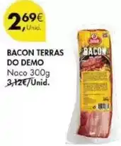 Pingo Doce Terras do demo - bacon promoção