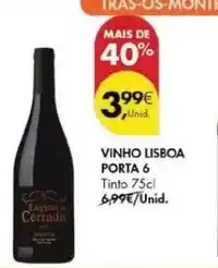 Pingo Doce Lisboa - vinho promoção