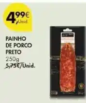 Pingo Doce Painho de porco preto promoção