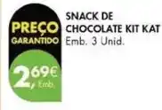 Pingo Doce Kit kat - snack de chocolate promoção