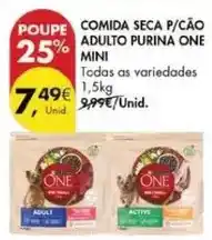 Pingo Doce Purina - comida seca p/cão adulto promoção