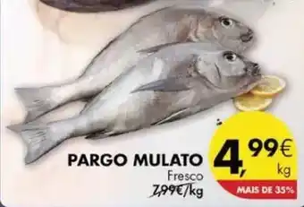 Pingo Doce Pargo mulato promoção