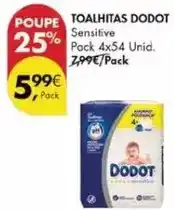 Pingo Doce Dodot - toalhitas promoção