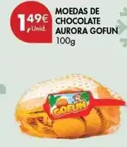 Pingo Doce Aurora - moedas de chocolate promoção