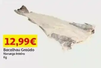 Auchan Bacalhau Graúdo Noruega Inteiro promoção