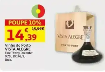 Auchan Vinho do Porto VISTA ALEGRE promoção