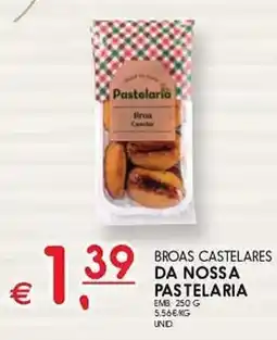 Meu Super Broas castelares da nossa pastelaria promoção