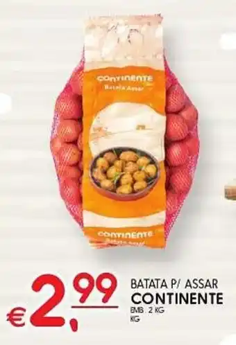 Meu Super Batata p/assar continente promoção