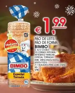 Meu Super Pão de leite/ pão de forma bimbo promoção