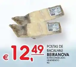 Meu Super Postas de bacalhau beiranova ultracongelado, higenzado promoção