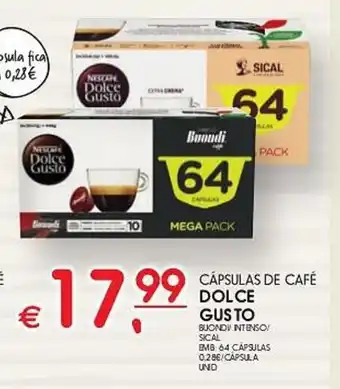 Meu Super Cápsulas de café dolce gusto promoção