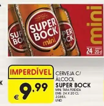 Meu Super Cerveja c/ alcool super bock promoção