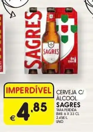 Meu Super Cerveja c/ alcool sagres promoção