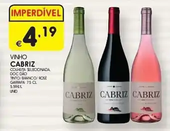 Meu Super Vinho cabriz promoção