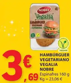 E.Leclerc Nobre - hamburguer vegetariano promoção