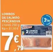 E.Leclerc Pescanova - lombos de salmão promoção