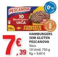 E.Leclerc Pescanova - hamburgers sem gluten promoção