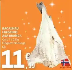 E.Leclerc A+ - bacalhau crescido asa branca promoção