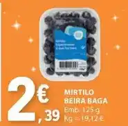 Baga - mirtilo beira