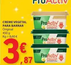 E.Leclerc Proactiv - creme vegetal para barrar promoção