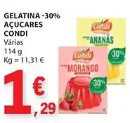 E.Leclerc Condi - gelatina -30% açucares promoção