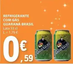 Guaraná brasil - refrigerante com gas