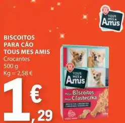 E.Leclerc Tous - biscoitos para cao promoção