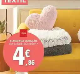 E.Leclerc Almofada coração promoção