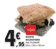 E.Leclerc Dim - manta microfibra promoção