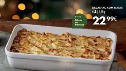 Pingo Doce com - bacalhau com natas promoção