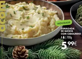 Pingo Doce com - esmagada de batata com cebolinho promoção