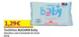 Auchan Auchan - toalhitas baby promoção