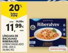 Continente Riberalves - lingues de bacalhau promoção