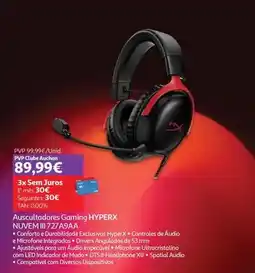 Auchan Hyperx - auscultadores gaming nuvem iii 727a9aa promoção