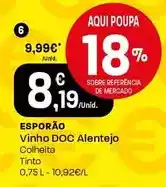 Intermarché Esporão - vinho doc alentejo promoção