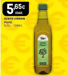 Intermarché Porsi - azeite virgem promoção