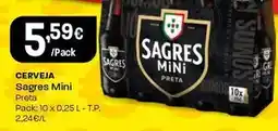 Intermarché Sagres mini - cerveja promoção