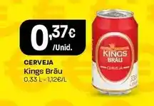 Intermarché Kings - cerveja promoção