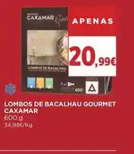 El Corte Inglés Gourmet - lombos de bacalhau caxamar promoção