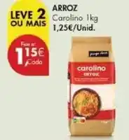 Pingo Doce Arroz promoção