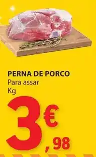 E.Leclerc Perna de porco promoção
