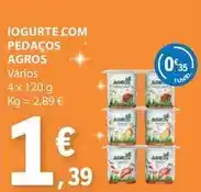 E.Leclerc Agros - iogurte com pedaços promoção