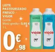 E.Leclerc Vigor - leite pasteurizado fresco + promoção