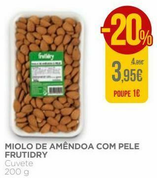 El Corte Inglés Amêndoas promoção