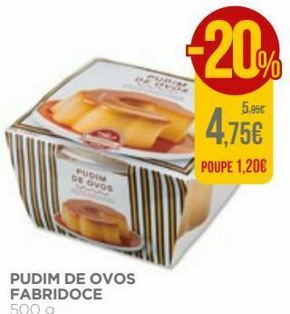 El Corte Inglés Pudim promoção