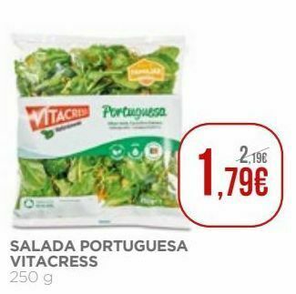 El Corte Inglés Saladas prontas vitacress promoção